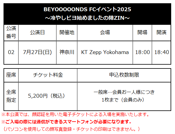 Liyuu 第3回 ファンクラブイベント チケット 83356-20-